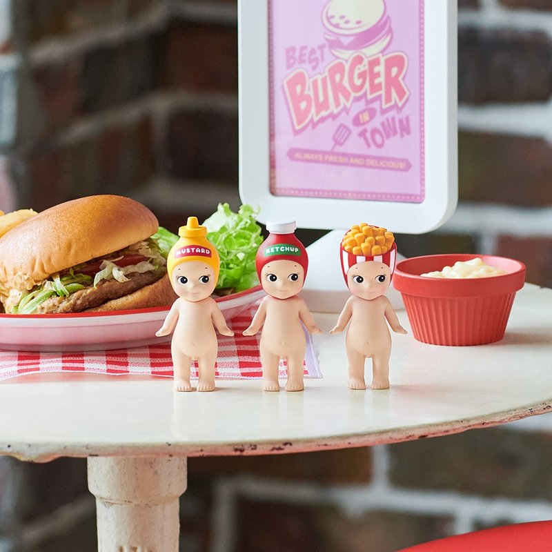 Sonny Angel MiniFigure 美式小點系列 (三入隨機款) - 公仔/玩偶 - 塑膠 