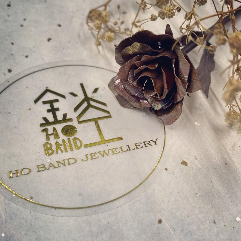 永恆的花語(小尺寸) - 金工/飾品 - 銅/黃銅 