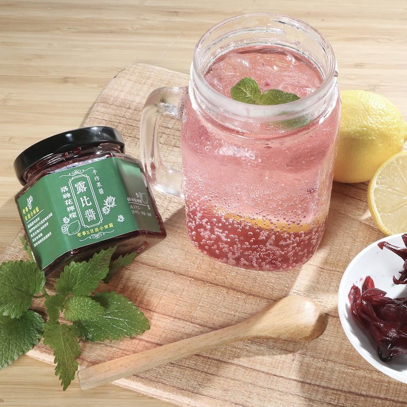 Lao Shi Department Store Ruby Sauce Handmade Jam Roselle Sauce Natural Organic Taiwanese Local