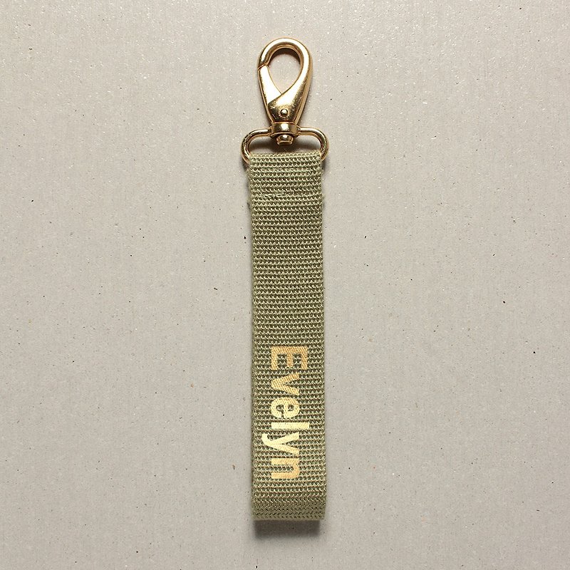 Custom key ring A total of 17 colors - ที่ห้อยกุญแจ - เส้นใยสังเคราะห์ สีเขียว