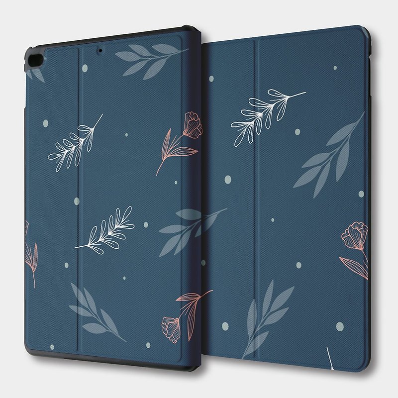 [Clearance offer] Leaf iPad mini flip-type protective cover flat leather case 092