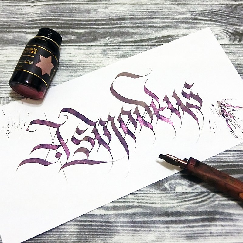 【Hand Ink】Devil Series─Asmode - อื่นๆ - สี สีดำ