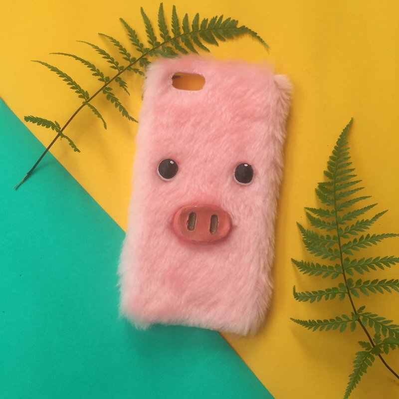 ピッグピンクの電話ケース - スマホケース - 紙 ピンク