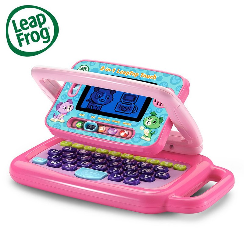 快速出貨-僅限寄送台灣【LeapFrog】翻轉小筆電-粉 - 寶寶/兒童玩具/玩偶 - 塑膠 粉紅色