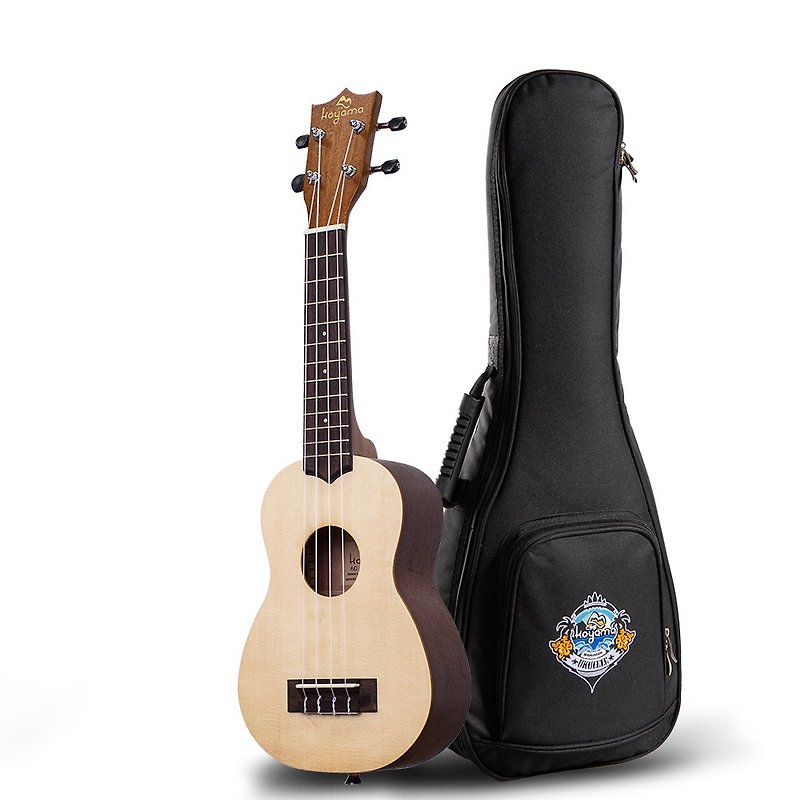 KYM-S11SS 21 inch Ukulele spruce veneer Daren 11 series Ukulele - Guitars & Music Instruments - Wood Brown