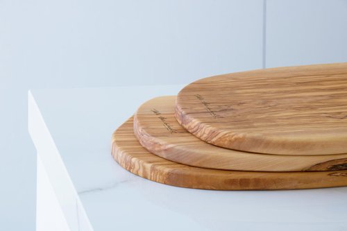 オリーブの木　まな板　2点セット 2点セット - オリジナル天然オリーブの木のまな板 - 料理 - 盛り付け