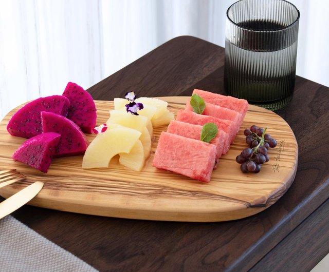 オリーブの木　まな板　2点セット 2点セット - オリジナル天然オリーブの木のまな板 - 料理 - 盛り付け