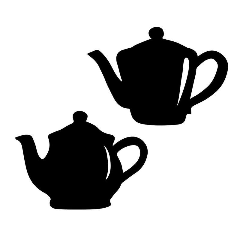 Teapot svg, teapot eps, teapot png, teapot cutout, teapot template, Cricut, SVG - 圖文模板設計 - 其他材質 