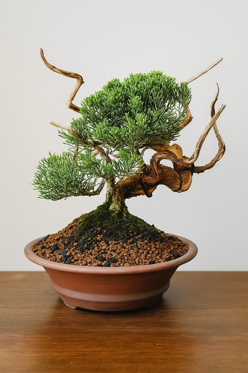 小品盆栽・系魚川真柏・シンパク - 盆栽/植栽 - 植物．花 