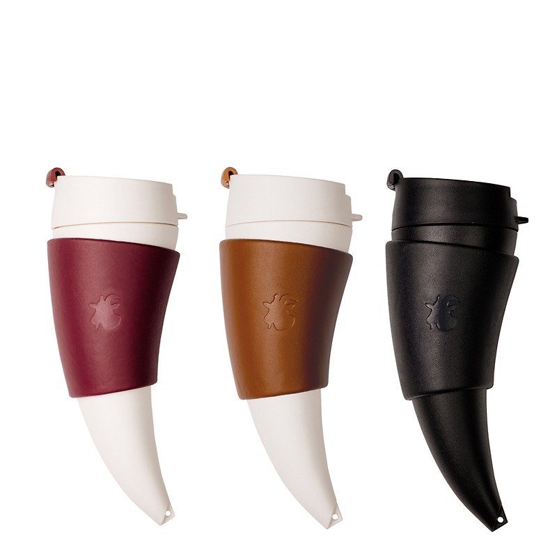 [Single Pairs] GOAT STORY Leather Goat Corner Coffee Cup 12oz & 16oz Optional 2 Pieces - Mugs - Other Materials 