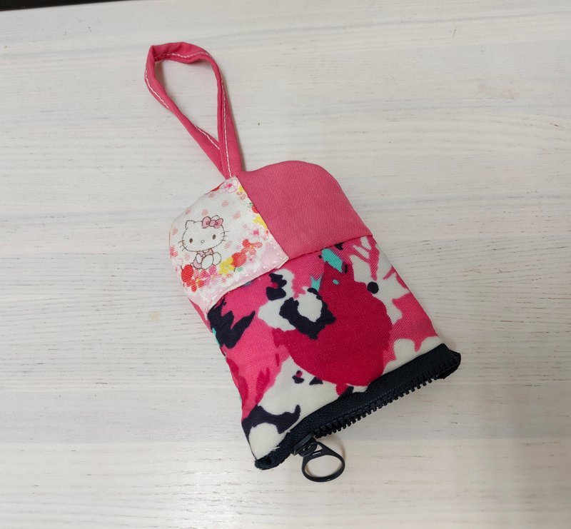 Environmentally friendly cloth key bag/can be customized in color/with customized embroidered words/packed in kraft carton - Keychains - Other Materials Multicolor