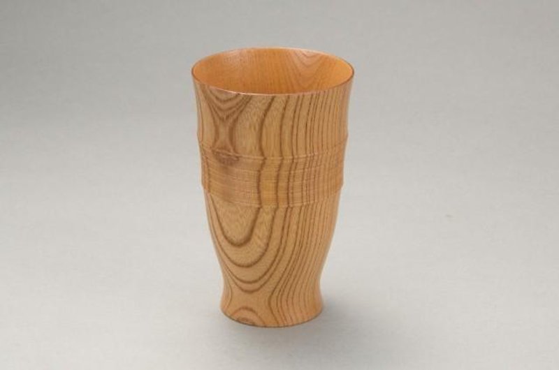Keyaki Cup 350 Natural - Mugs - Wood Khaki