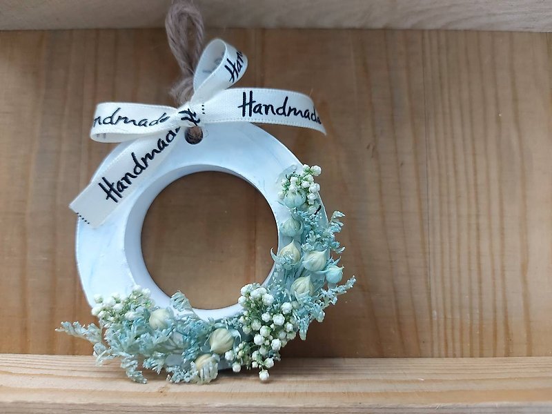 Hand-made unique fragrance wreath - Fragrances - Plants & Flowers Blue