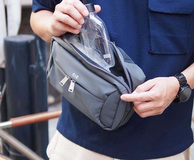 Japanese street style sleek functional water-repellent side