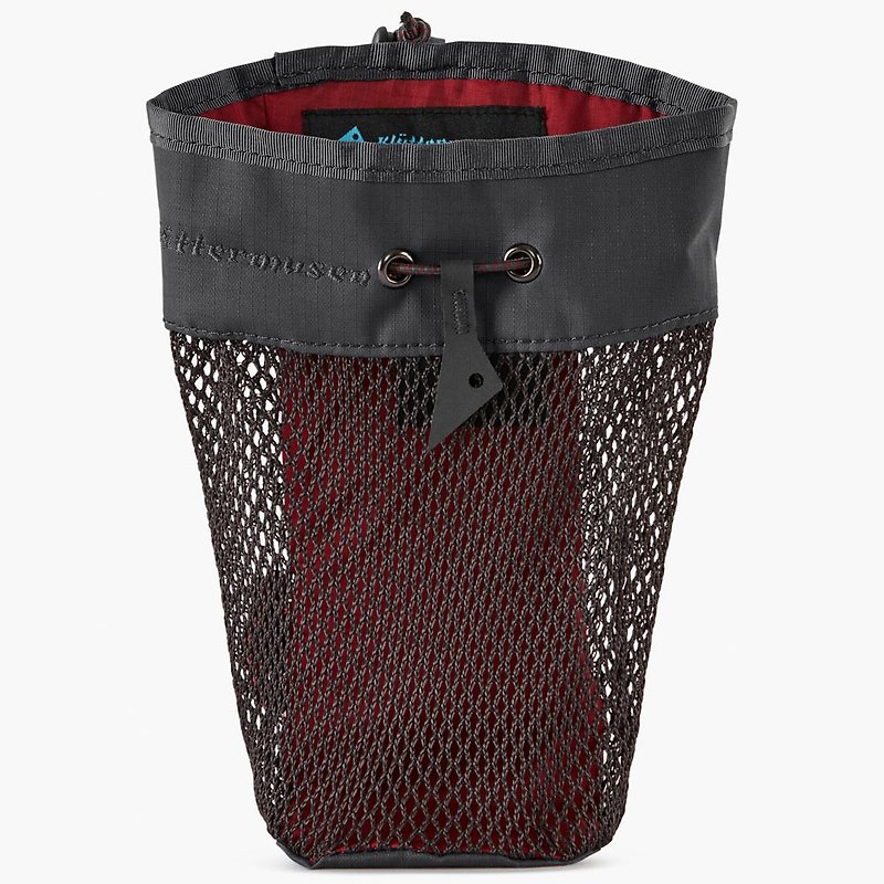 [Mountain Rat Klättermusen] Hipbelt Pocket Waterproof Can Attach Waist Bag_Raven Black