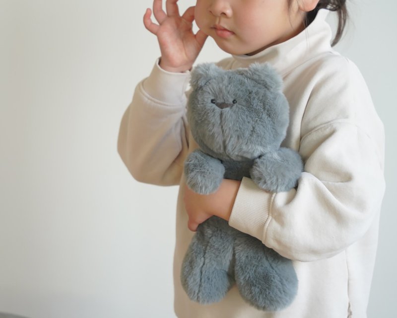 Blue Bear/Rabbit - 寶寶/兒童玩具/玩偶 - 聚酯纖維 藍色