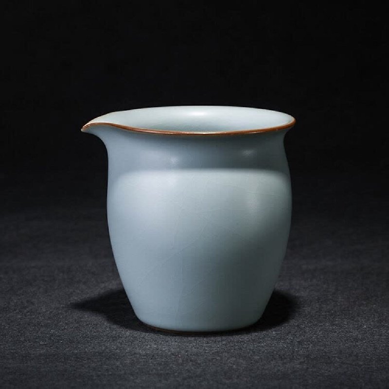 【紺碧の窯】ぶし茶海（ミドル）ティーセット - 急須・ティーカップ - 陶器 
