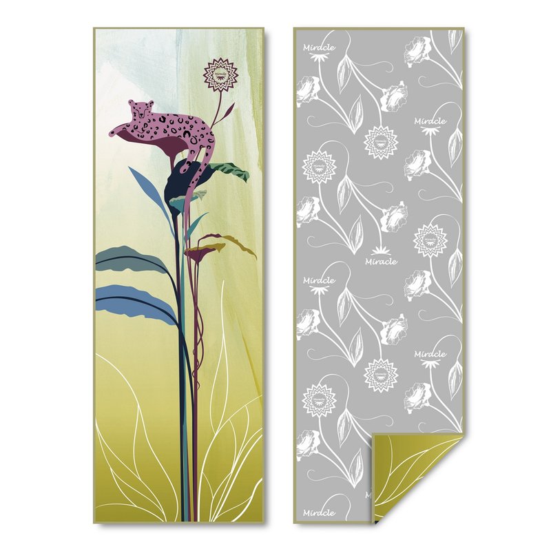 MIRACLE yoga towel│Flower Beast on the giant flower - Yoga Mats - Polyester 