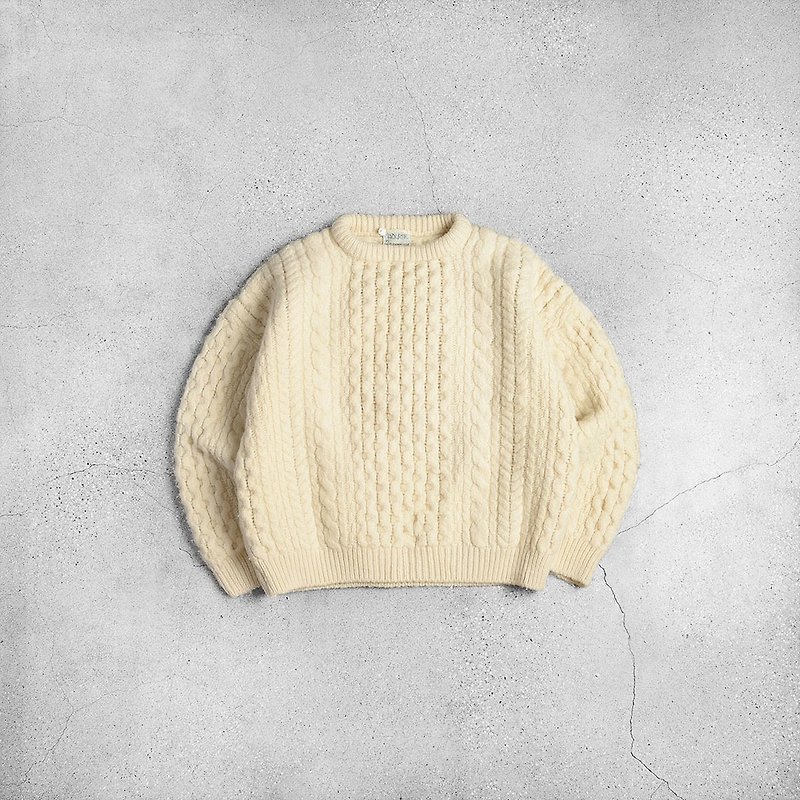 Irish fisherman sweater