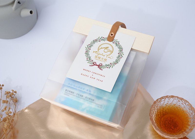 聖誕平安系列－祝福茶袋禮 聖誕節禮物 精選茶包交換禮物三種口味 - 茶葉/茶包 - 其他材質 