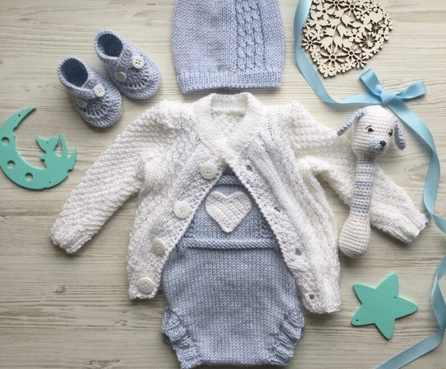 Hand knitted baby clothes for sale sale