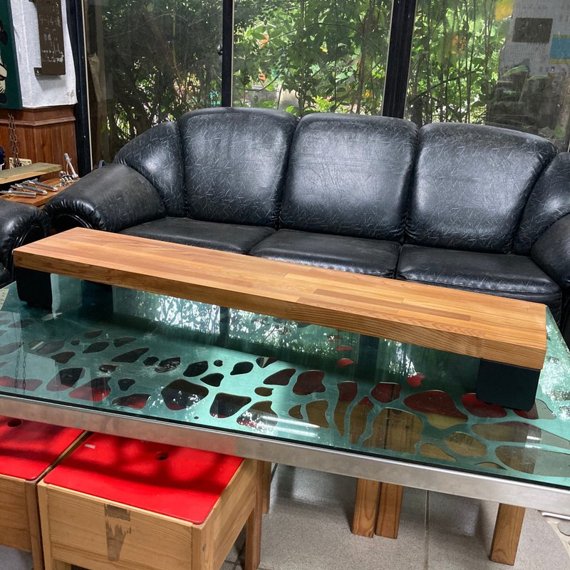 特大長條型螢幕架　也可作展示台墊高架　雙螢幕螢幕架電視墊高架 - 擺飾/家飾品 - 其他金屬 咖啡色