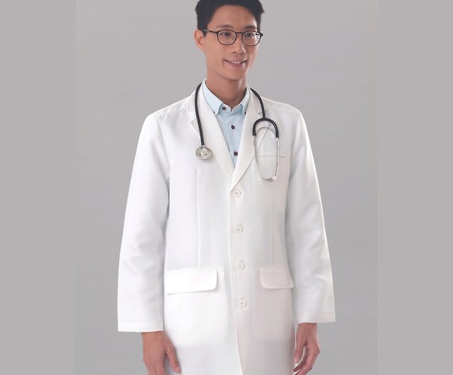 Nano anti-bacterial doctor coat lab coat medicine student gift for him  DM1001 - Shop NanoFit Men's Coats & Jackets - Pinkoi