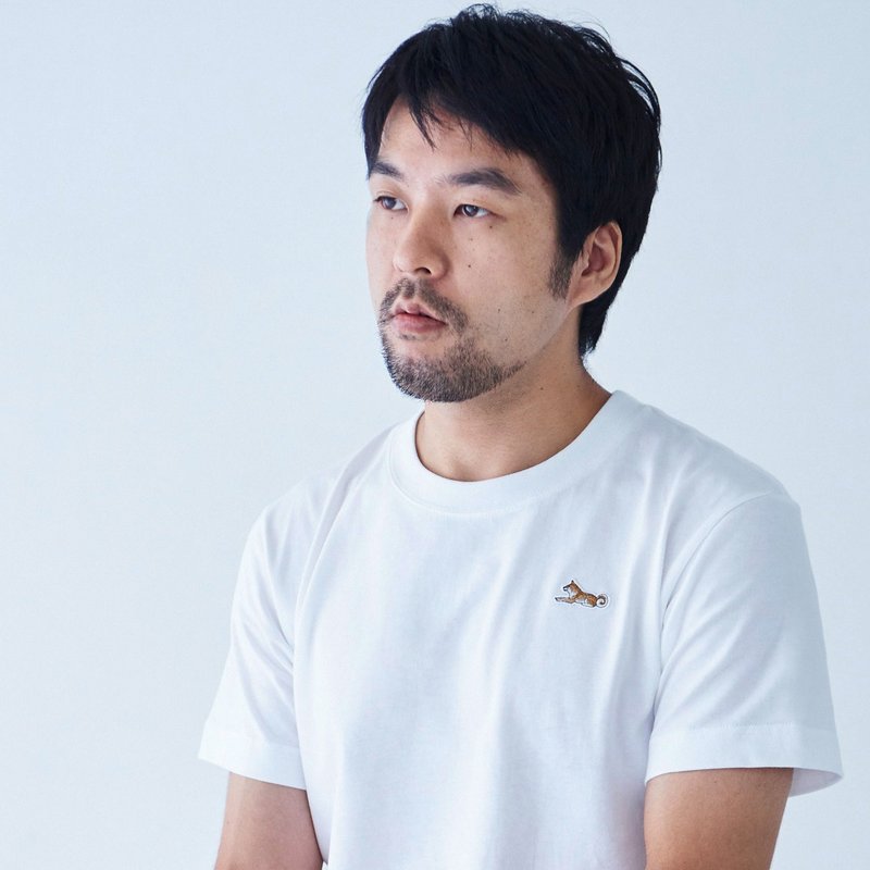 TEE SHIRT SPHINX PATCH WHITE for MAN - 男 T 恤 - 棉．麻 白色