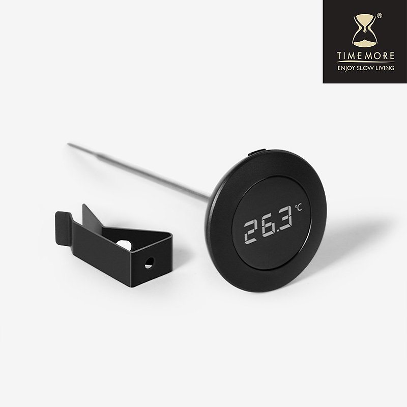 TIMEMORE TIMEMORE Small T Digital Electronic Thermometer - เครื่องทำกาแฟ - สแตนเลส สีดำ