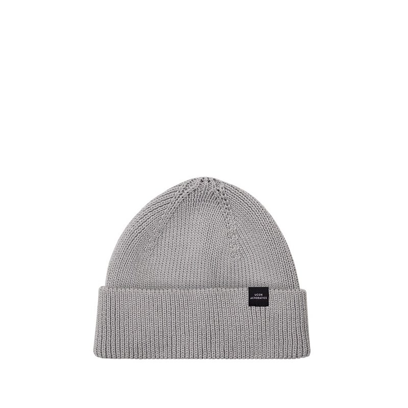 Ucon Acrobatics Mika Low Beanie (Grey) - Hats & Caps - Eco-Friendly Materials Gray