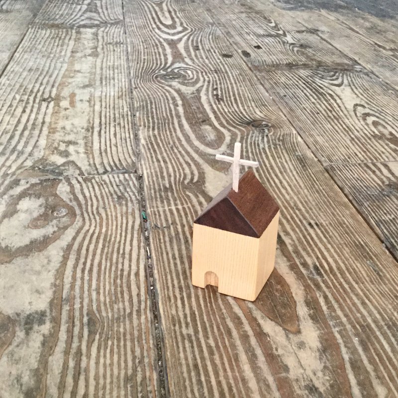 チャーチ オブジェ - 擺飾/家飾品 - 木頭 