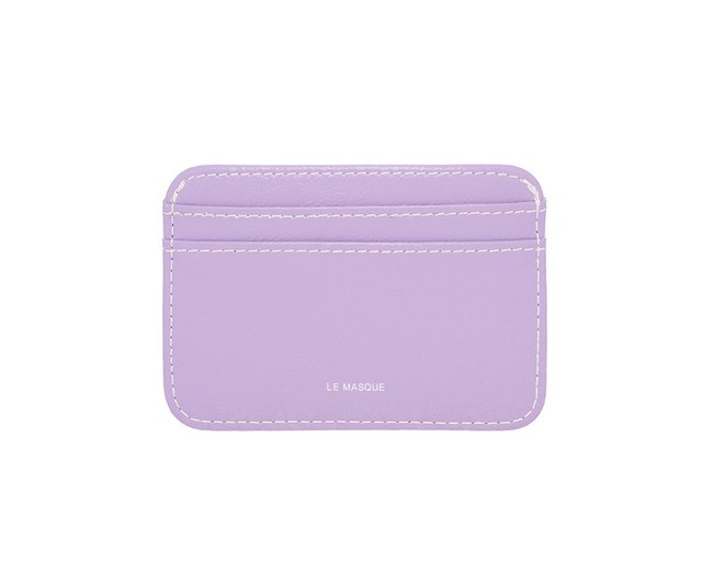 ☆LEMASQUE☆ Daisy Slim Mini Transit Card Wallet Lavender L0 Daisy Slim Mini Transportation Card Wallet Lavender - Shop