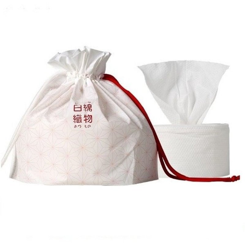 日本製造 面巾/洗臉巾 80片 卷裝 - 白色 - 潔面/卸妝 - 其他材質 