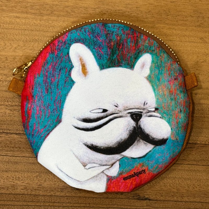 emmaAparty little round bag eavesdrops on gossip - Coin Purses - Polyester 