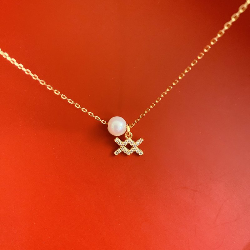 PJ珍珠星座客製化系列 - 項鍊 - 珍珠 