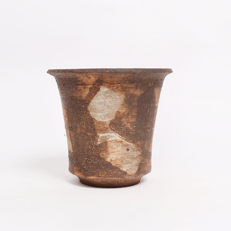 Mingya Kiln l Multi-layered pots for decorating life - เซรามิก - ดินเผา สีนำ้ตาล