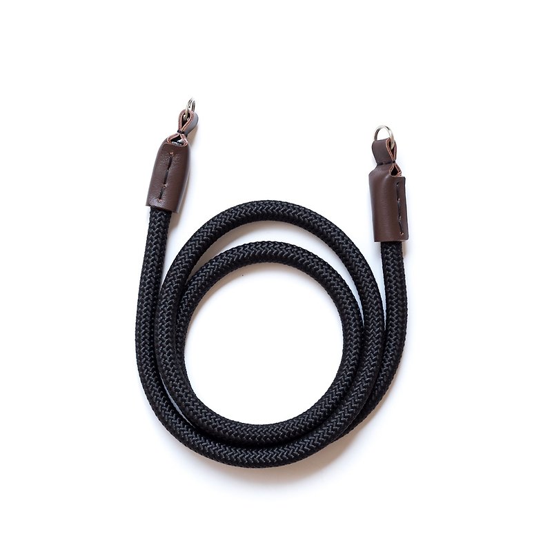 Patina leather handmade custom custom camera strap - Cameras - Genuine Leather Black
