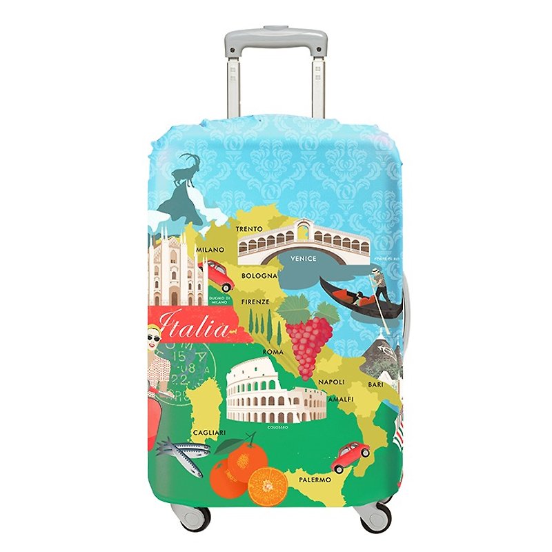 LOQIスーツケースジャケット/イタリアLSUIT【Sサイズ】 - スーツケース - ポリエステル ブルー