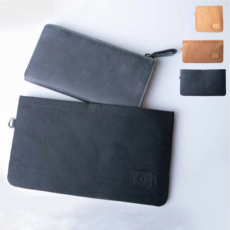 Made to order Polyester fabric Wallet cover Bifold wallet Mini wallet Pouch Protective case Protective bag Cover Sleeve case HAK071 - กระเป๋าถือ - เส้นใยสังเคราะห์ หลากหลายสี