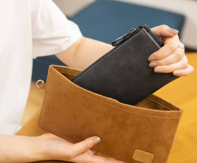 財布カバー 二つ折り財布 ミニ財布 ポーチ 保護ケース 保護袋 カバー