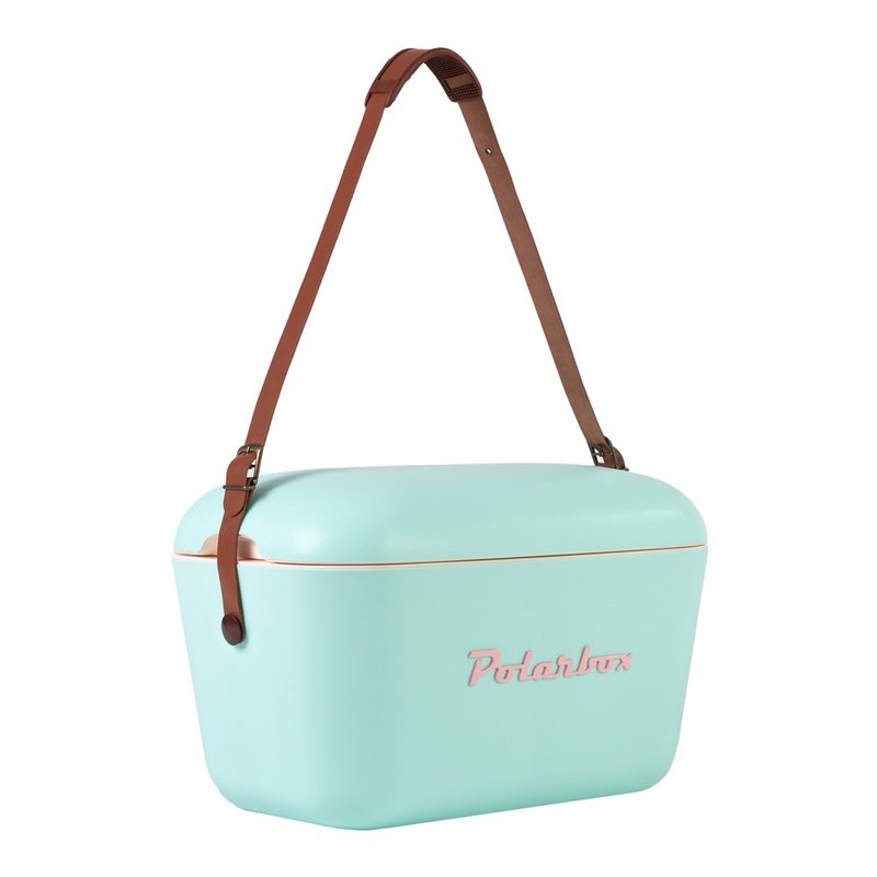 西班牙 Polarbox 20L復古經典露營野餐保冰盒-塞維亞薄荷綠 - 露營用品 - 塑膠 綠色