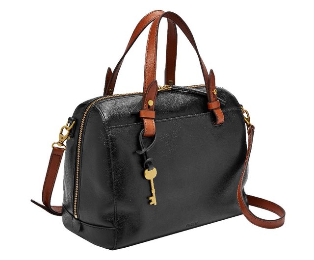 Black Handbags And Black Leather Handbags - Fossil