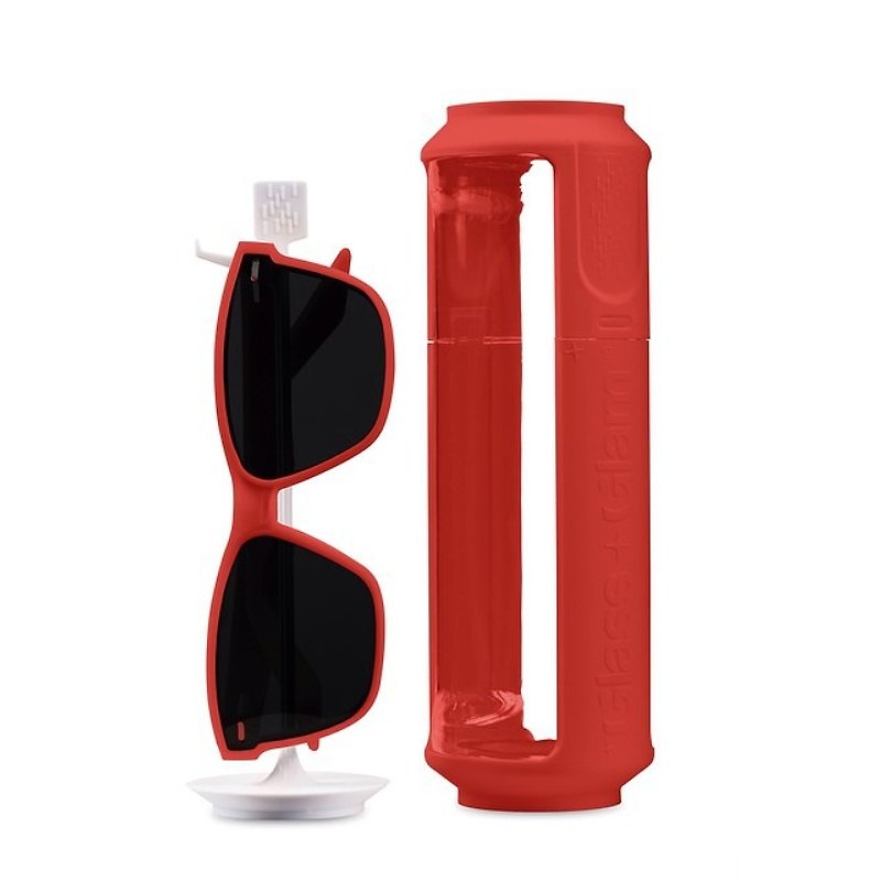 Glass & Glam Red Sunglasses Variety - กรอบแว่นตา - ซิลิคอน สีแดง