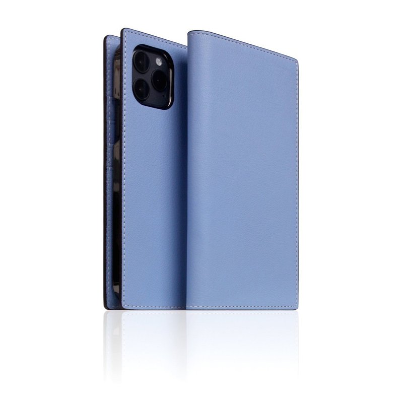 SLG Design iPhone 12 Pro Max D9 法國精品款 頂級羊皮側掀皮套 - 手機殼/手機套 - 真皮 咖啡色