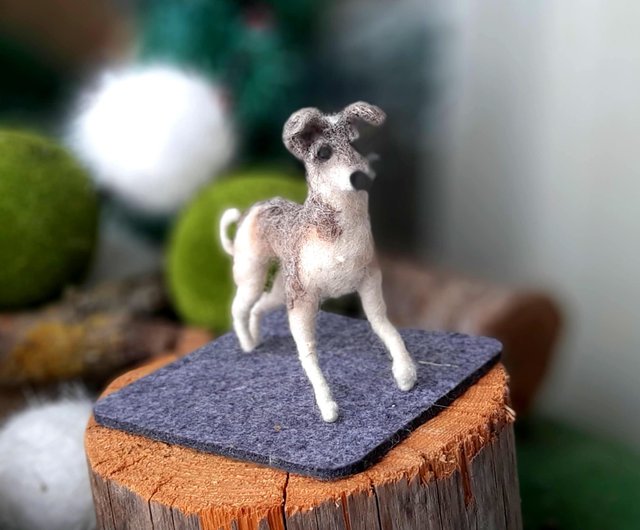 Dog Sculpture - Needle Felted Dog - Wool Dog - Dog Doll - Wool Sculpture - Gifts for cheapest Dog People - Custom Pet Sculpture