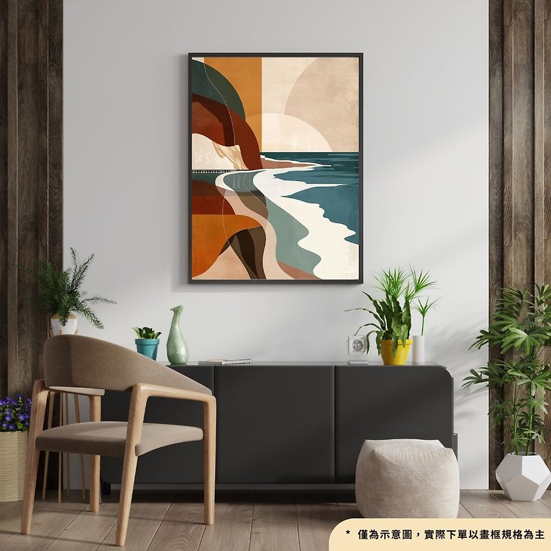 Cape East Coast - [High Definition Giclee Oil Painting Series] Art Hanging Paintings | Living Room Hanging Paintings - โปสเตอร์ - ผ้าฝ้าย/ผ้าลินิน 