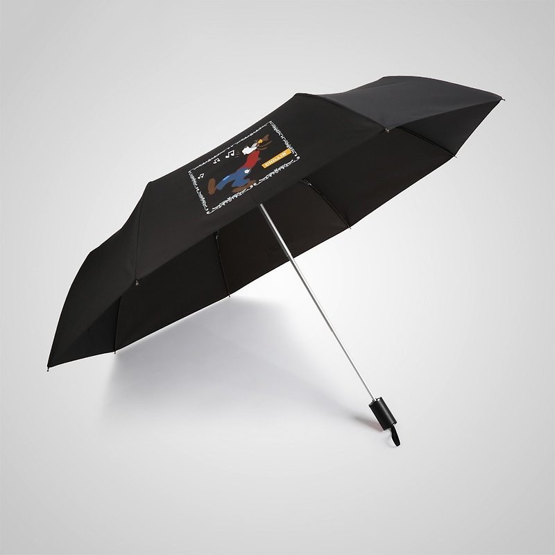 [German Kobold] Officially authorized by Disney-Sun and rain dual-use umbrella-Fly freely - Umbrellas & Rain Gear - Other Materials Black