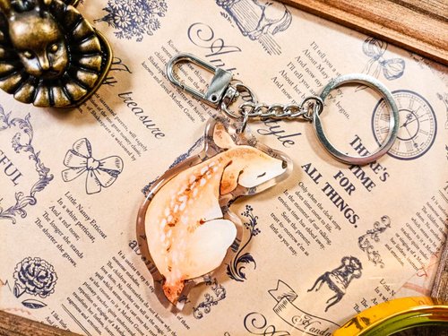 KR519可愛吊飾cute pendant_梅花鹿Sika deer.B 口紅堂文創 KR519可愛吊飾cute pendant_梅花鹿Sika deer.B 口紅堂文創