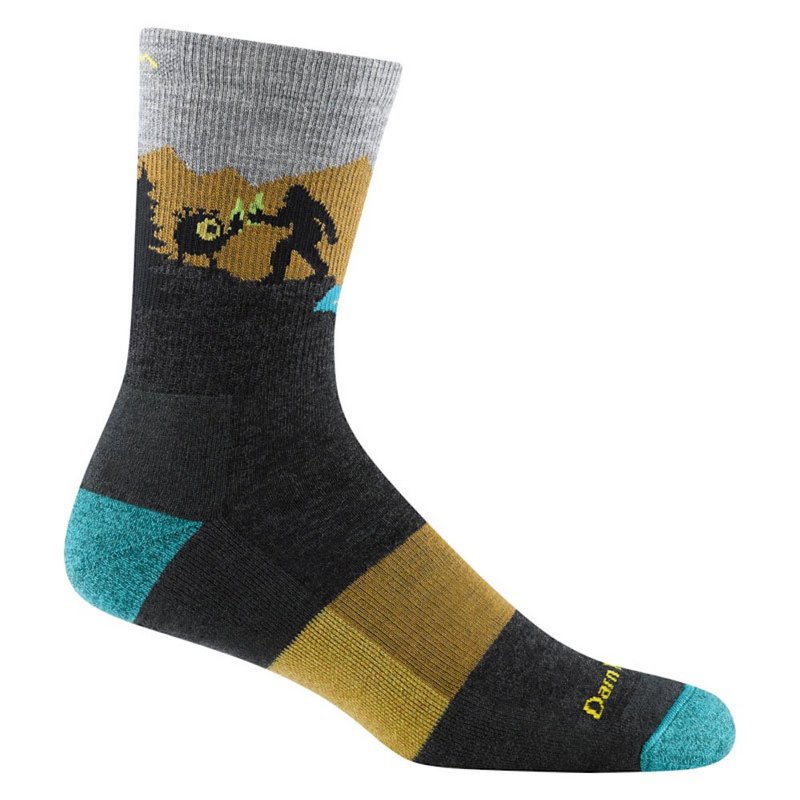 【Darn Tough】男款 5014Men's Close Encounters Micro Crew Mid - 襪子 - 羊毛 灰色
