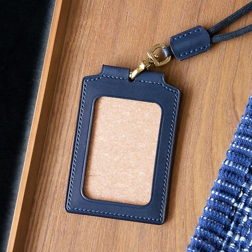 Custom Leather ID holder // ID Holder Leather Lanyard // ID Pass Holder -  Shop underkini ID & Badge Holders - Pinkoi